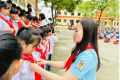 LIÊN ĐỘI TRƯỜNG TIỂU HỌC ĐỨC LONG TỔ CHỨC CÁC HOẠT ĐỘNG CHÀO MỪNG 95 NĂM NGÀY THÀNH LẬP ĐOÀN THANH NIÊN CỘNG SẢN HỒ CHÍ MINH